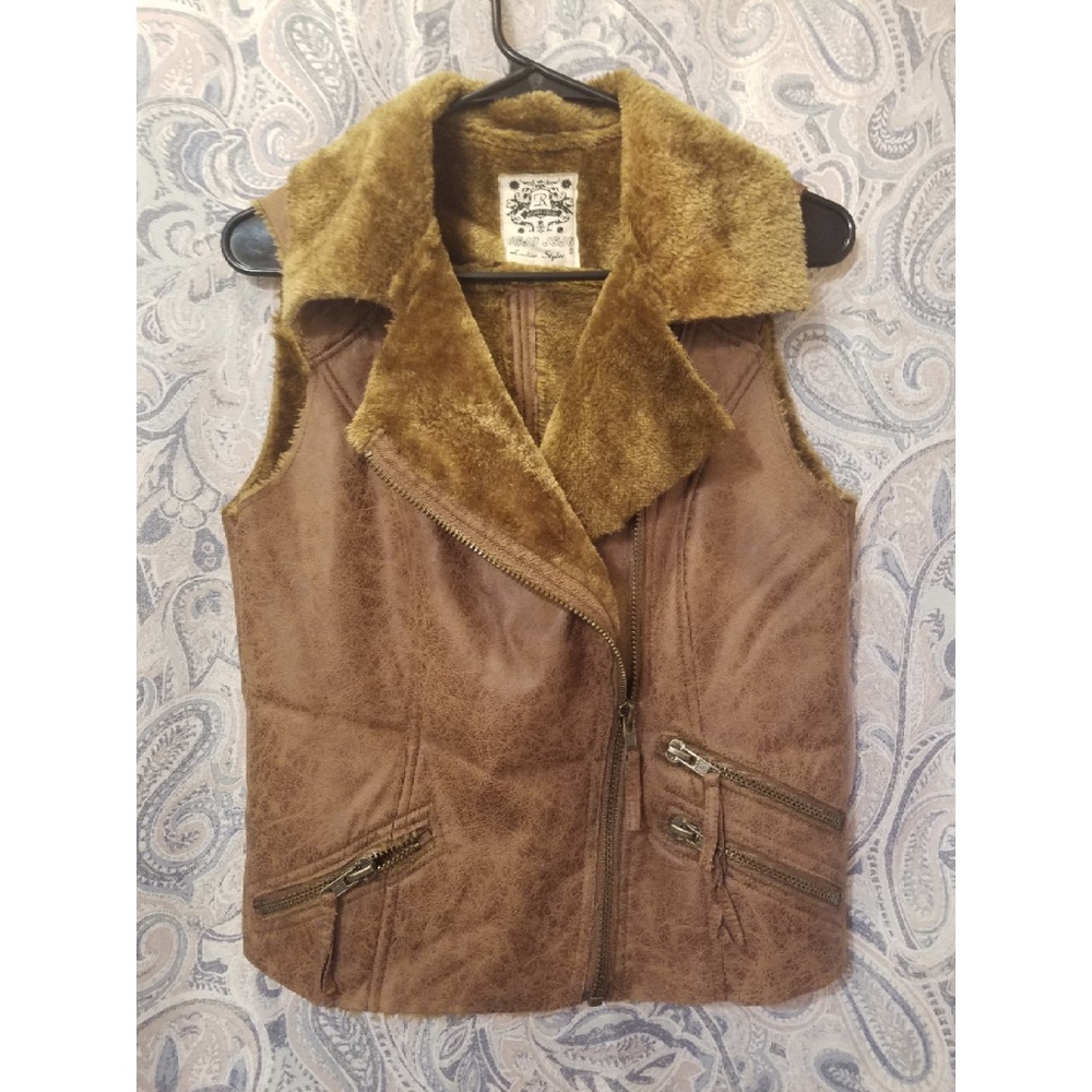 NWOT Faux Fur Vest!